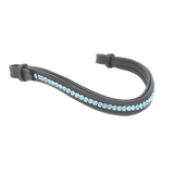 Mackey Baby Blue Sparkle Browband #colour_black