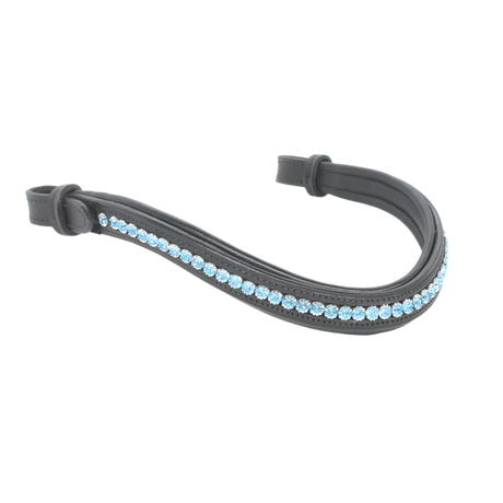 Mackey Baby Blue Sparkle Browband #colour_black