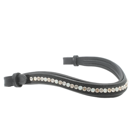 Mackey Crystal Sparkle Browband #colour_black