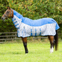 StormX DefenceX Shield Quagga System Fly Rug [Blue/White] [4'6]