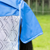 StormX DefenceX Shield Quagga System Fly Rug [Blue/White] [4'6]