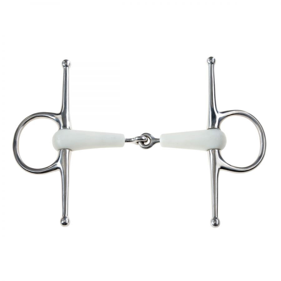 Korsteel Flexi Jointed Full Cheek Snaffle Bit