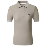 Covalliero Ladies Sporty Polo Shirt #colour_beige