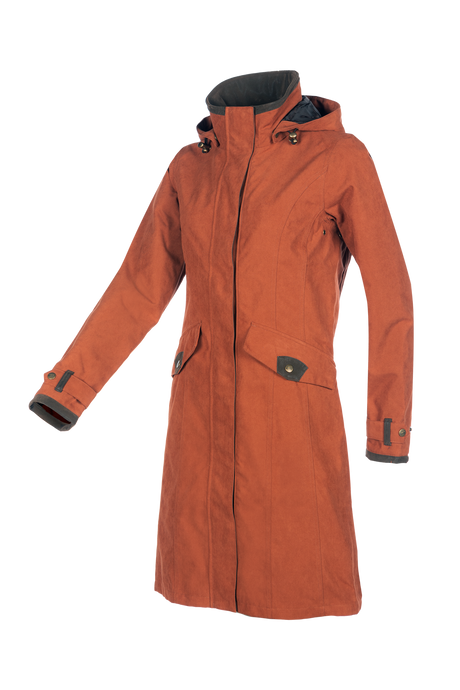Baleno Chelsea Ladies Country Coat #colour_terracotta