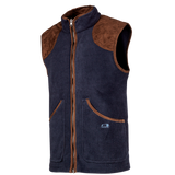 Baleno Newington Mens Fleece Bodywarmer #colour_navy-blue