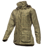 Baleno Pembroke Ladies Tweed Foldaway Jacket #colour_check-khaki