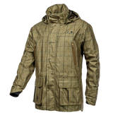 Baleno Moorland Mens Tweed Foldaway Jacket #colour_check-khaki