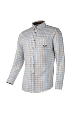Baleno Berkley Mens Stylish Shirt #colour_check-sand-blue