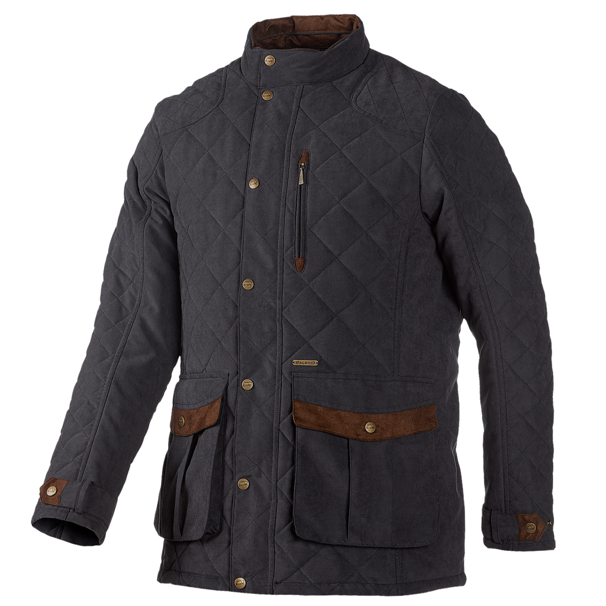 Baleno Goodwood Mens Stylish Quilted Jacket #colour_navy-blue