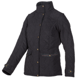 Baleno Halifax Fashionable Quilted Ladies Jacket #colour_navy-blue