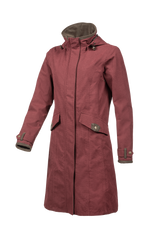 Baleno Chelsea Ladies Country Coat #colour_raspberry