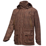 Baleno Moorland Mens Tweed Foldaway Jacket #colour_check-brown