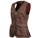 Baleno Kenwood Ladies Shooting Vest #colour_check-brown