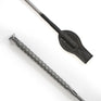 KM Elite Silver Braided Junior Whip #silver-grey