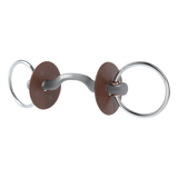 Beris Soft Loose Ring 7.5cm Snaffle Bit with Thin Konnex