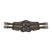 Stubben Equi-Soft® Saddle Girth with Cover - Ebony #colour_vachette-leather-ebony
