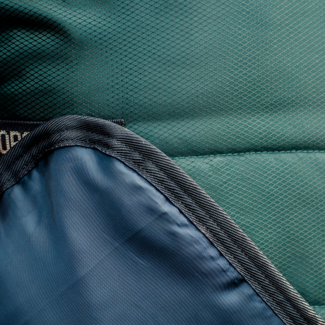 Horseware Ireland Amigo Ripstop Insulator 50g Stable Rug #colour_dynasty-green-navy-silver