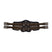 Stubben Equi-Soft® Short Saddle Girth with Cover - Ebony #colour_neoprene-black