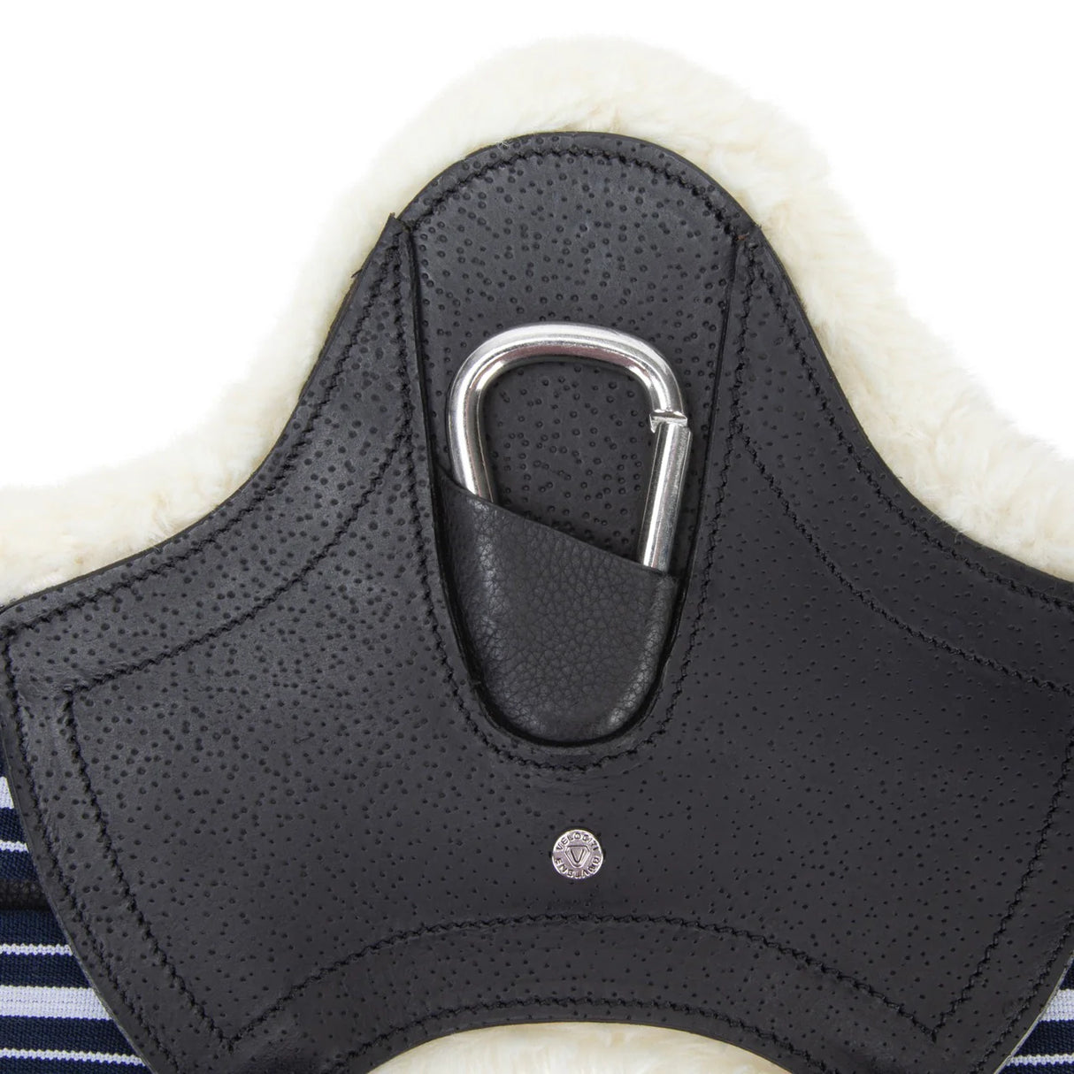 Shires Velociti Lusso Elite Dressage Girth #colour_black