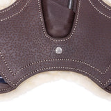 Shires Velociti Lusso Elite Dressage Girth #colour_havana