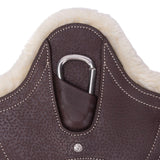 Shires Velociti Lusso Elite Dressage Girth #colour_havana