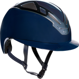 Suomy Apex Chrome Riding Hat #colour_blue-navy-glossy