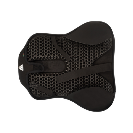 Acavallo Ortho-Coccyx Seat Saver Jumping Classic Gel-In Dri-Lex 20mm #colour_black