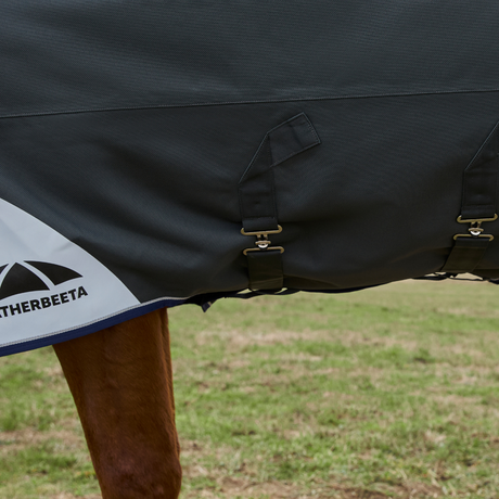 Weatherbeeta Comfitec Ultra 220G Detach-A-Neck Turnout #colour_charcoal