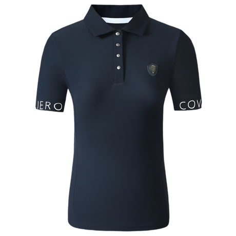 Covalliero Ladies Sporty Polo Shirt #colour_dark-navy