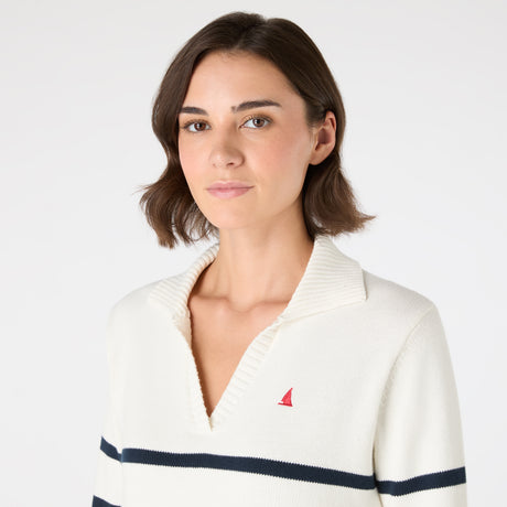Musto Women's Original Marine Knit #colour_white