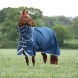 Shires Highlander Original 50g Turnout Rug & Neck #colour_ocean