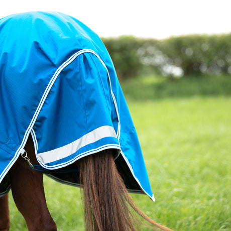 Shires Highlander Original 200g Turnout Rug & Neck #colour_blue