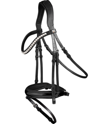 Waldhausen Evermore X-Line Bridle #colour_black-black