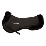 ThinLine Sheepskin Comfort Half Pad #colour_dark-brown