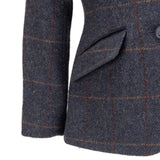 Shires Aubrion Saratoga Children's Jacket #colour_juniper-navy-check