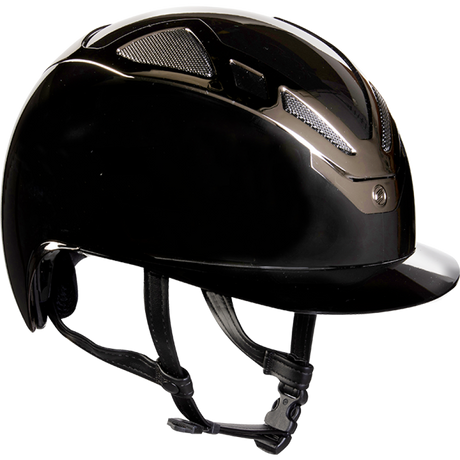 Suomy Apex Chrome Riding Hat #colour_black-glossy
