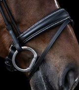 Waldhausen S-Line Snaffle Bridle Glamour #colour_black