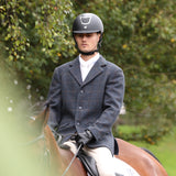 Shires Aubrion Men's Saratoga Jacket #colour_juniper-navy-check
