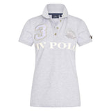 HV Polo Favouritas EQ Short Sleeve Polo Shirt - Grey Heather #colour_grey-heather