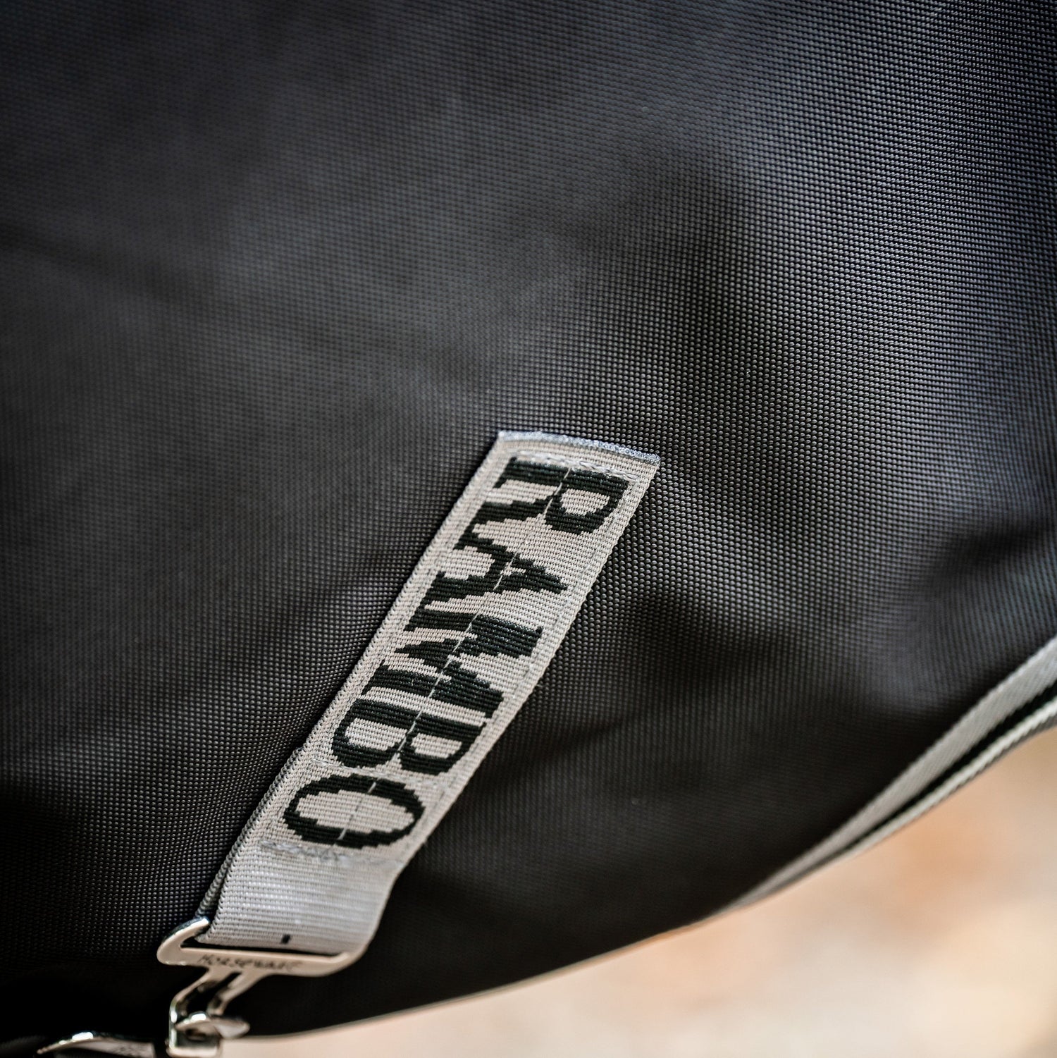 Horseware Ireland Rambo Supreme 1680D Turnout Vari-Layer 250g #colour_black-thunderstorm-grey-silver