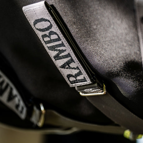 Horseware Ireland Rambo 1680D 100g Turnout Rug #colour_black-thunderstorm-grey-silver