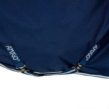 Horseware Ireland Amigo Ripstop 900D 200g Turnout Rug #colour_black-witney-navy