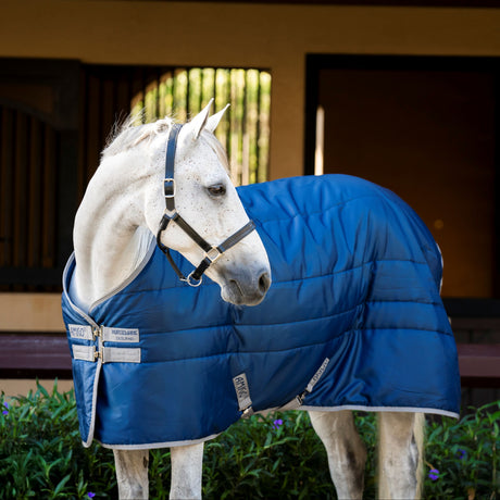 Horseware Ireland Amigo Ripstop Insulator 50g Stable Rug #colour_navy-titanium-grey