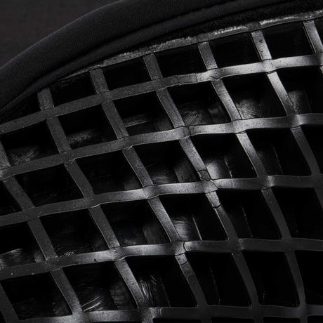 Acavallo Chair Seat Saver Classic Gel Suede #colour_black