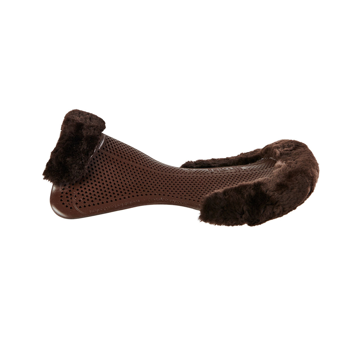 Acavallo Gel Ns-S Classic-S Cut-Out Dri-Lex Flat #colour_brown-brown