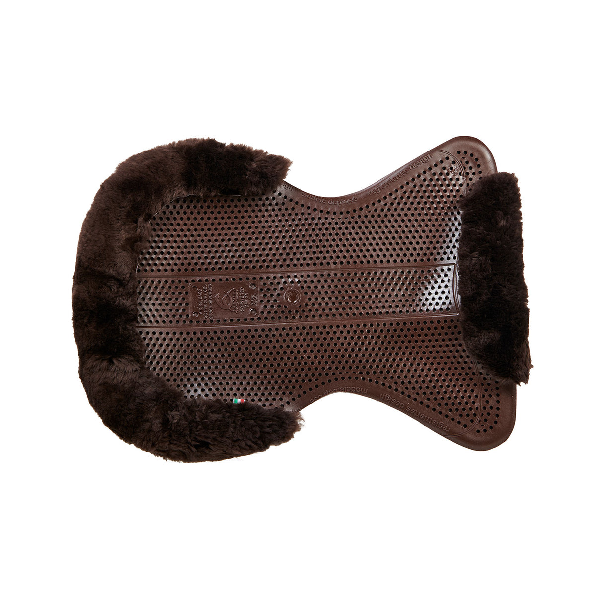Acavallo Gel Ns-S Classic-S Cut-Out Dri-Lex Flat #colour_brown-brown