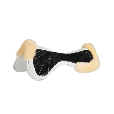 Acavallo Pad Mf-S Jccs-S Cw-Cs Suede Cut-Out Sheepskin Gel Grip Flat
#colour_white-natural
