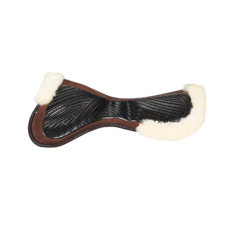 Acavallo Pad Mf-S Jccs-S Cw-Cs Suede Cut-Out Sheepskin Gel Grip Flat
#colour_brown-natural
