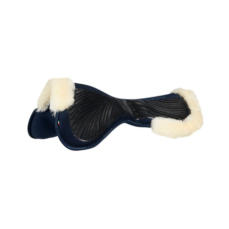 Acavallo Pad Mf-S Jccs-S Cw-Cs Suede Cut-Out Sheepskin Gel Grip Flat
#colour_blue-natural