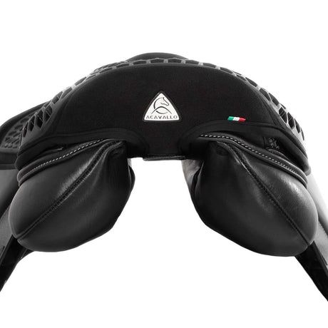 Acavallo Ortho-Coccyx Seat Saver Jumping Hexagonal Gel-Out Dri-Lex 20mm "Offer" #colour_black